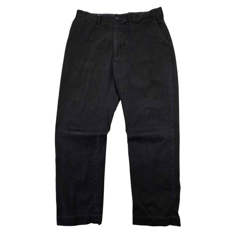 Polo Ralph Lauren Prospect Pant Mens 36x32 Black Classic Polo Chino Cotton Twill